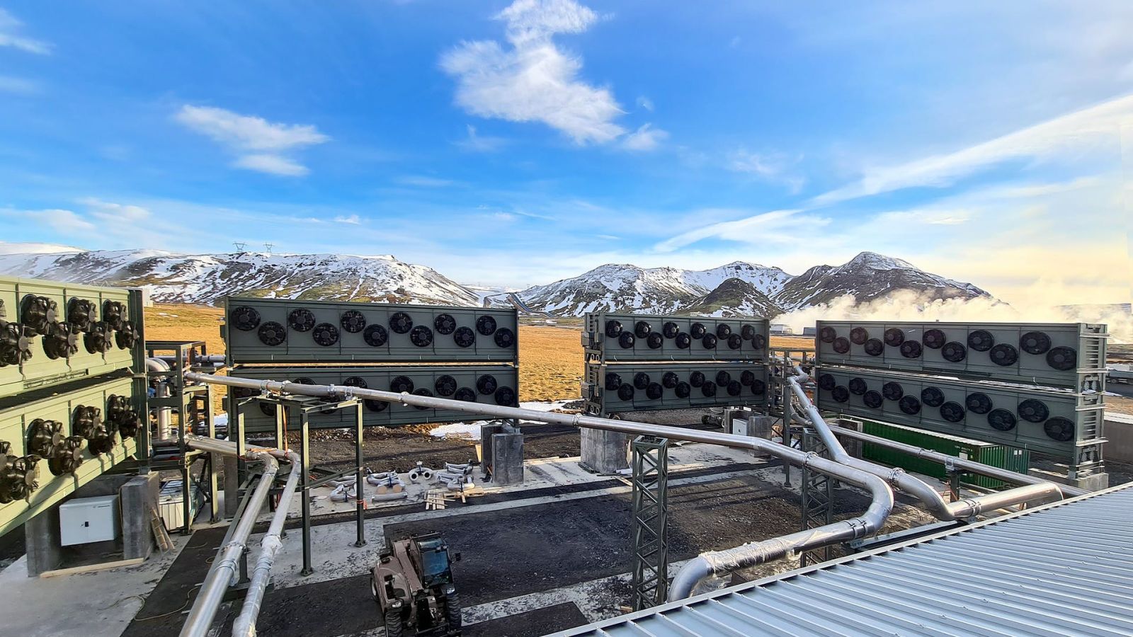 The world's largest carbon capturing machine is finally set and it